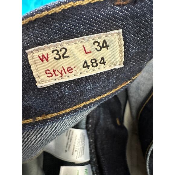 J. Crew 484 Slim Fit Stretch Medium Wash Denim Jeans Mens Size 32x34 - Picture 8 of 11